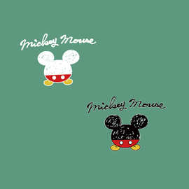 2020米奇老鼠 情侣亲子烫画贴 a级过粉耐水洗热转印