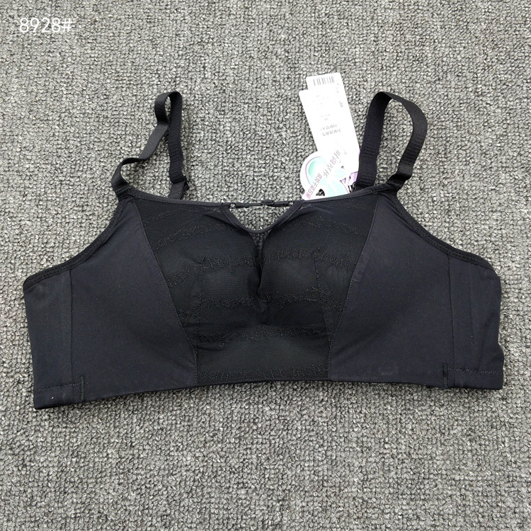 新款美胸品质文胸聚拢无钢圈调整收副乳丰乳文胸上薄下厚内衣单件