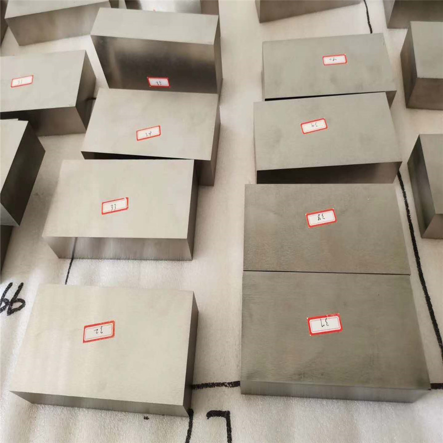 批发厚度50毫米钨板 光亮立体方形钨板 六面磨光钨块销售 钨板