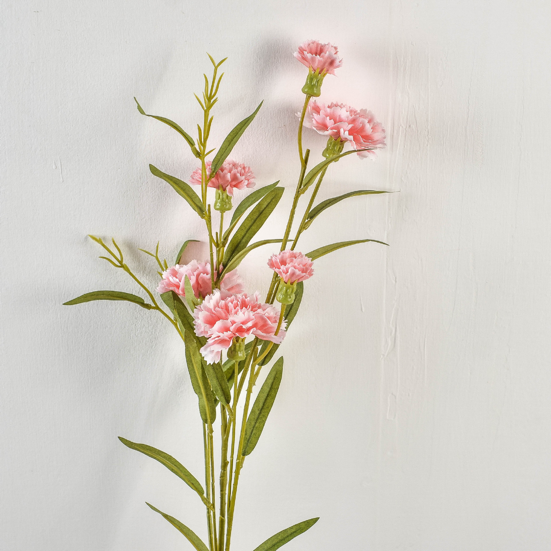 简约仿真康乃馨花束插花配饰家居卧室客厅店铺桌面装饰假花摆件
