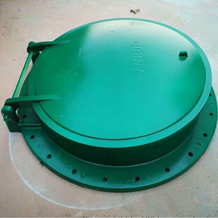 实体厂家现货定做铸铁拍门圆形法兰式拍门dn500铸铁拍门渠道拍门