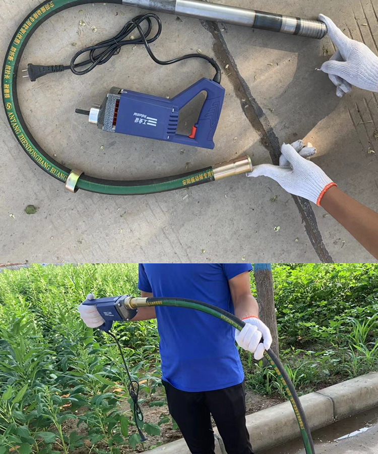 小型手提式混凝土震动棒水泥振动器振动棒建筑工程工具两相电220v