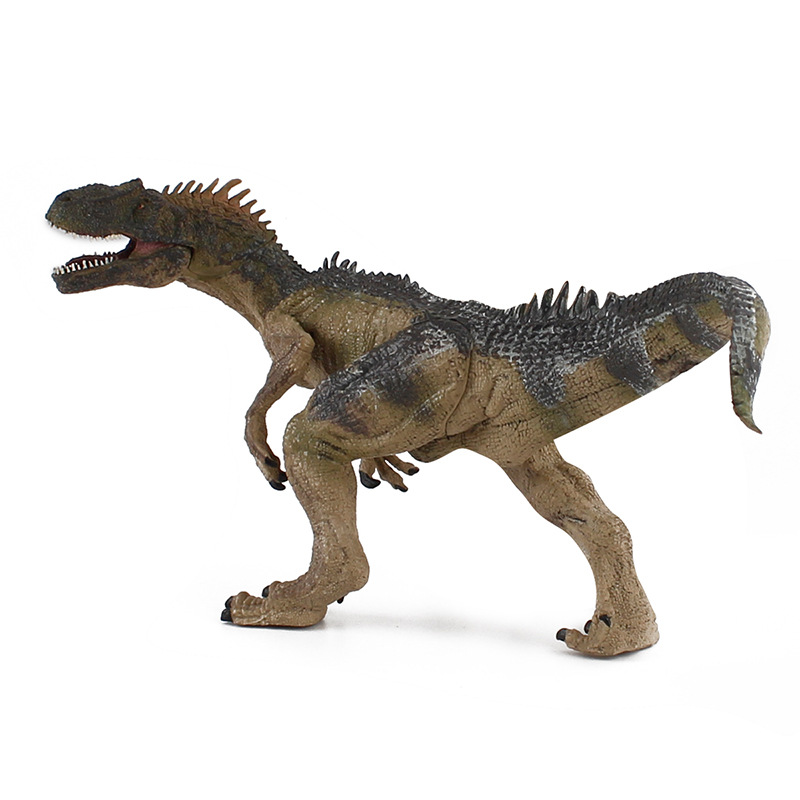 跨境热卖仿真大号恐龙模型异特龙摆件pvc实心儿童认知侏罗纪动物