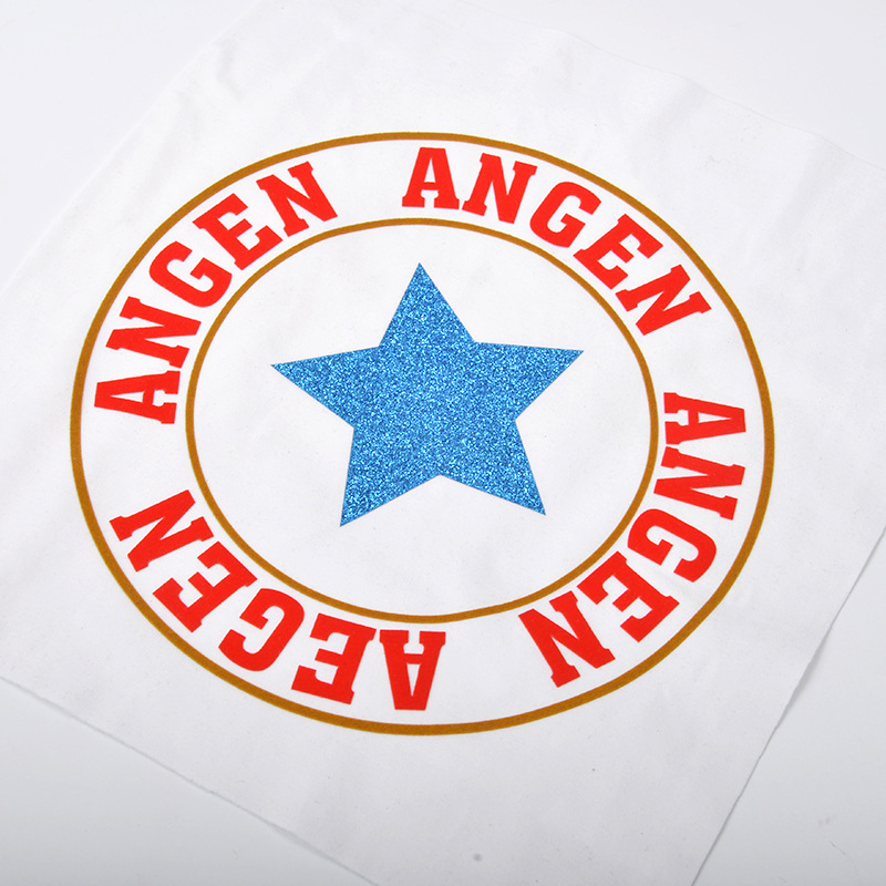 厚板喷绘设计加工定做热转印贴衣服图案烫印logo胶印反光极速印花