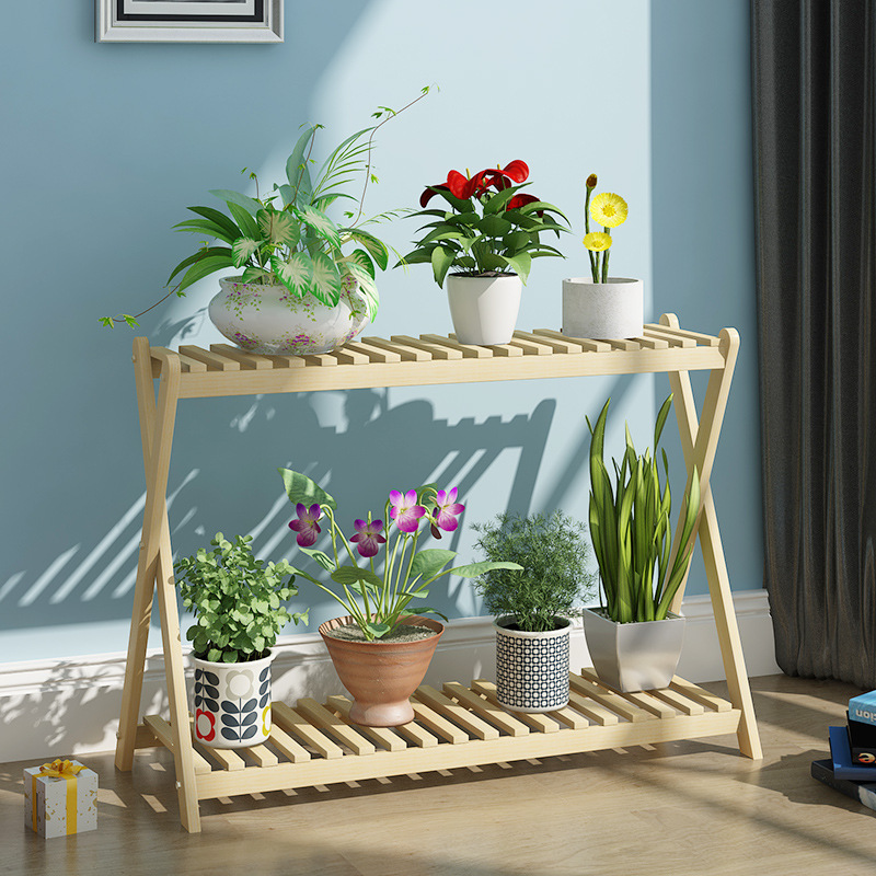 多肉实木客厅植物爬藤架