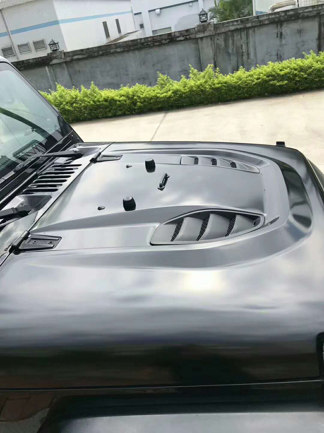 适用于吉普牧马人jk机盖发动机引擎盖十周年款散热板改装配件