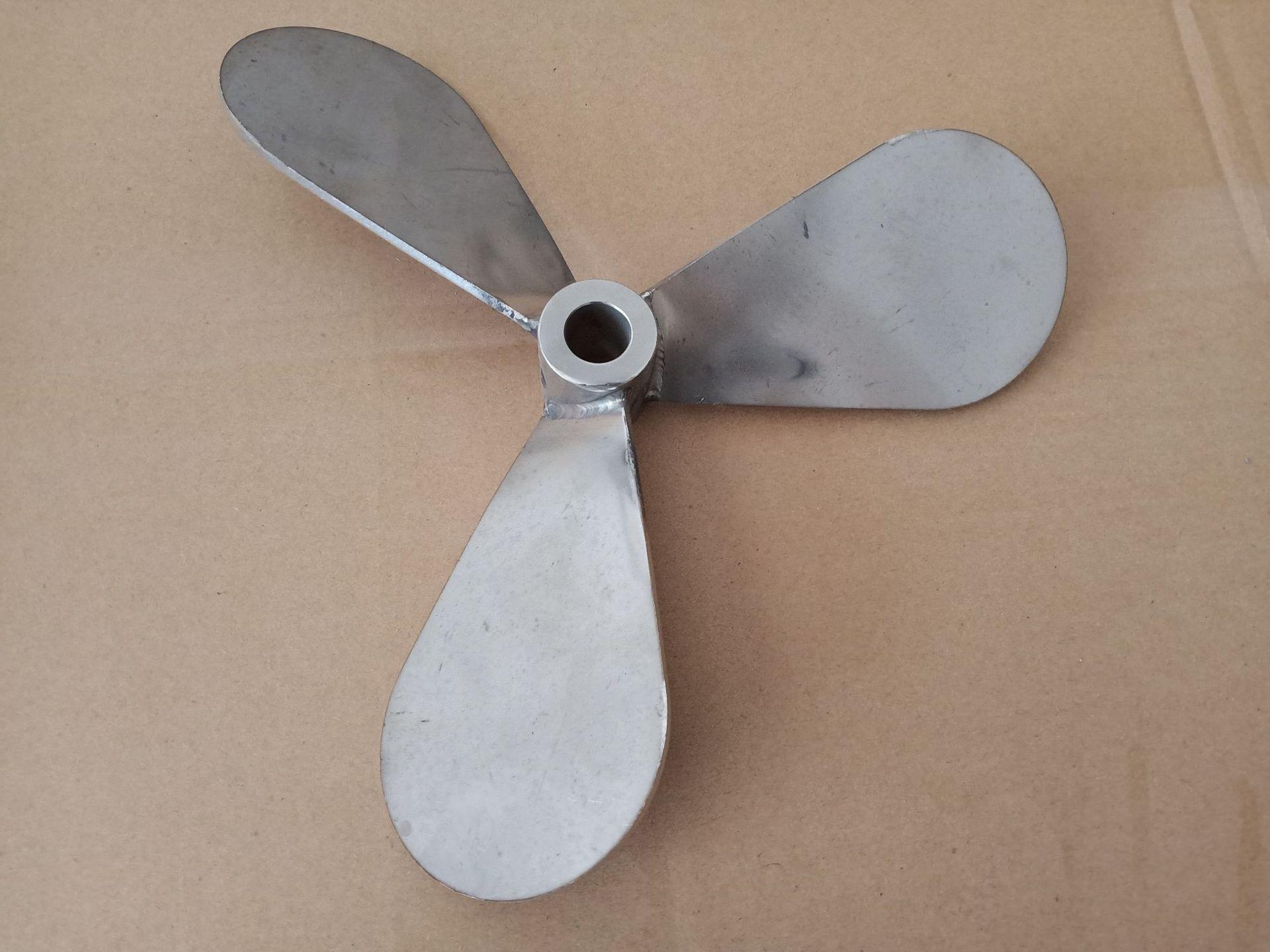 东莞厂家定制加工焊接满焊304不锈钢搅拌机叶片