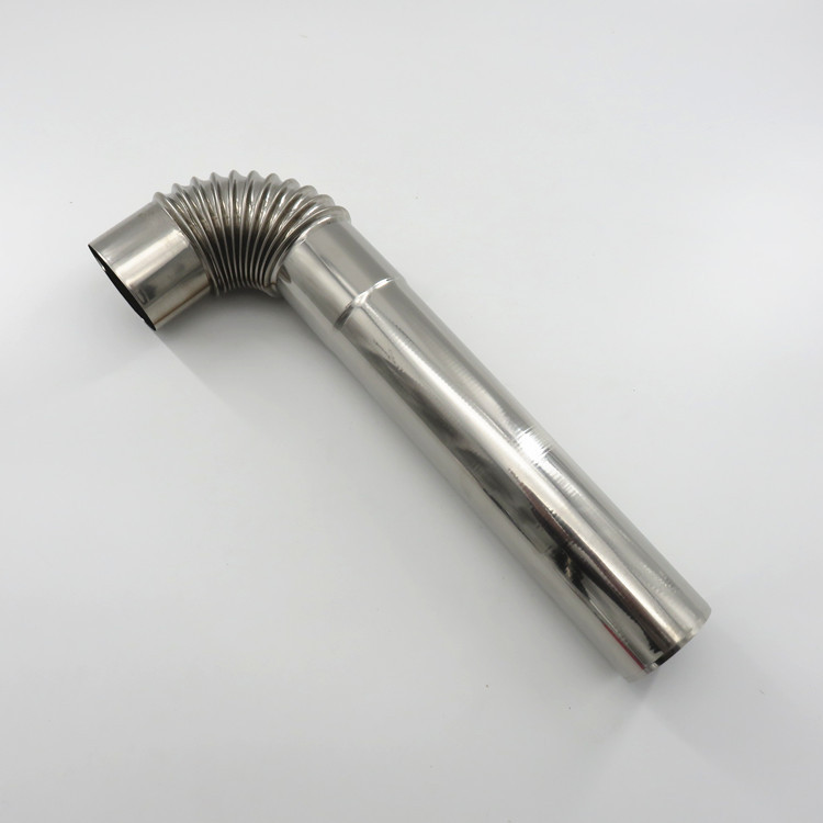 燃气热水器不锈钢排烟管排气管直径6cm配件弯头60软烟管铝箔