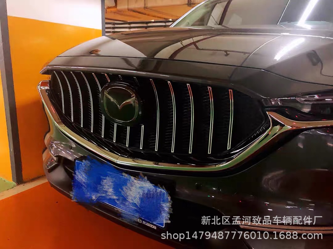17-20款马自达cx-5改装中网cx5改gt中网新款cx-5满天星竖条中网