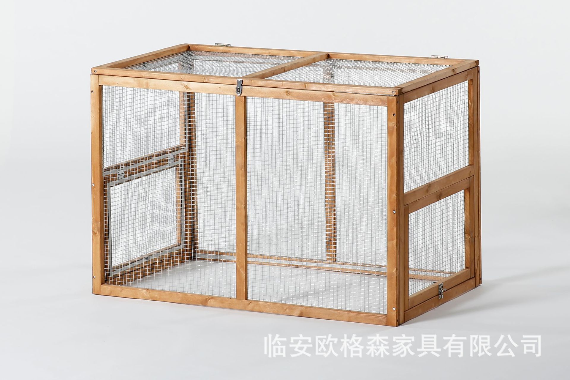 模块化可拼接的木制鸡舍养肥鸡大型木制育肥鸡笼