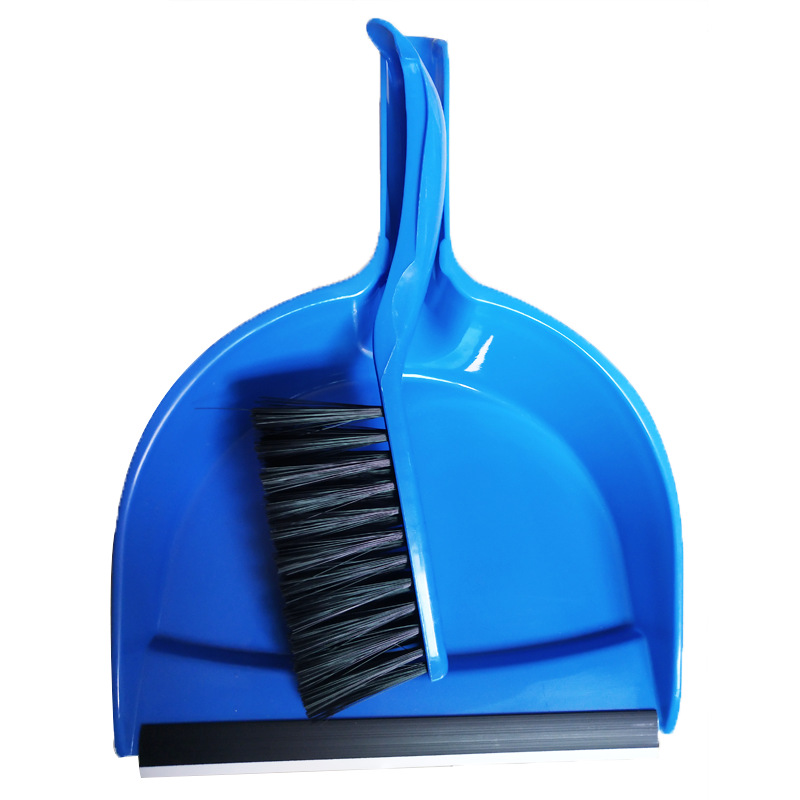 Three-Color Plastic Home Desktop Brush and Dustpan Set 2Pcs Broom Brush Set 2-Piece Set