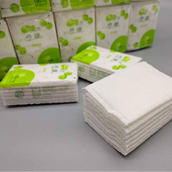 酒店抽纸餐巾纸压花纸巾卫生纸厂家小包装手帕纸原生木浆纸抽批发