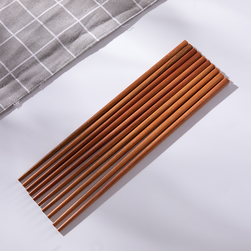 10双装坤甸铁木筷 优质木筷不发霉坤甸木筷家用