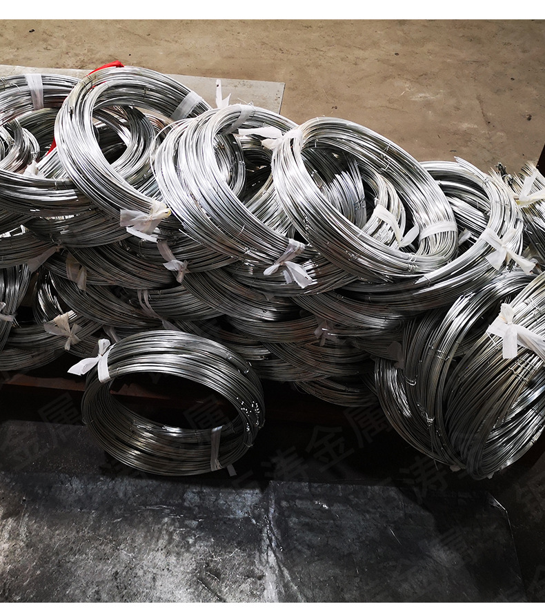 佛山厂家镀锌弹簧钢丝批发 折叠式垃圾桶 脏衣桶弹性钢丝定制