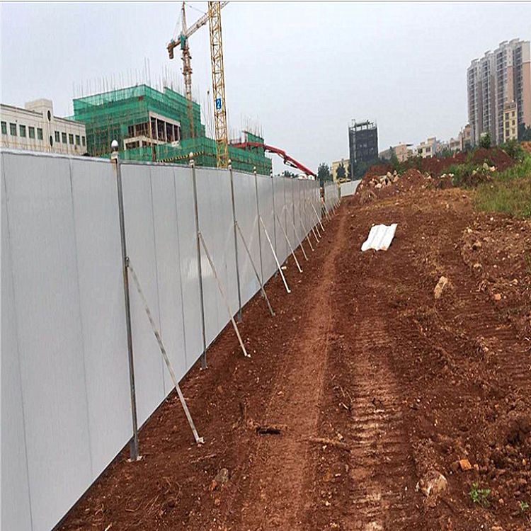 彩钢泡沫围挡建筑施工围墙隔离板市政道路交通工地临时围蔽