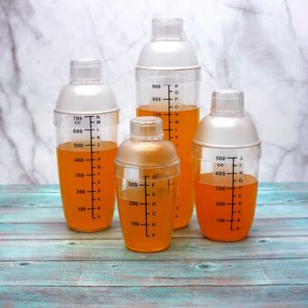 350ml创意款雪克杯带黑色刻度调酒器雪克壶摇酒器奶茶雪克杯