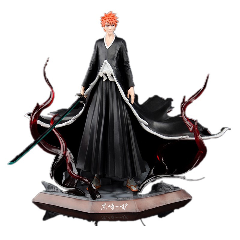 死神gk 黑崎一护 虚化 面具 破面 双头雕 盒装 手办模型雕像摆件