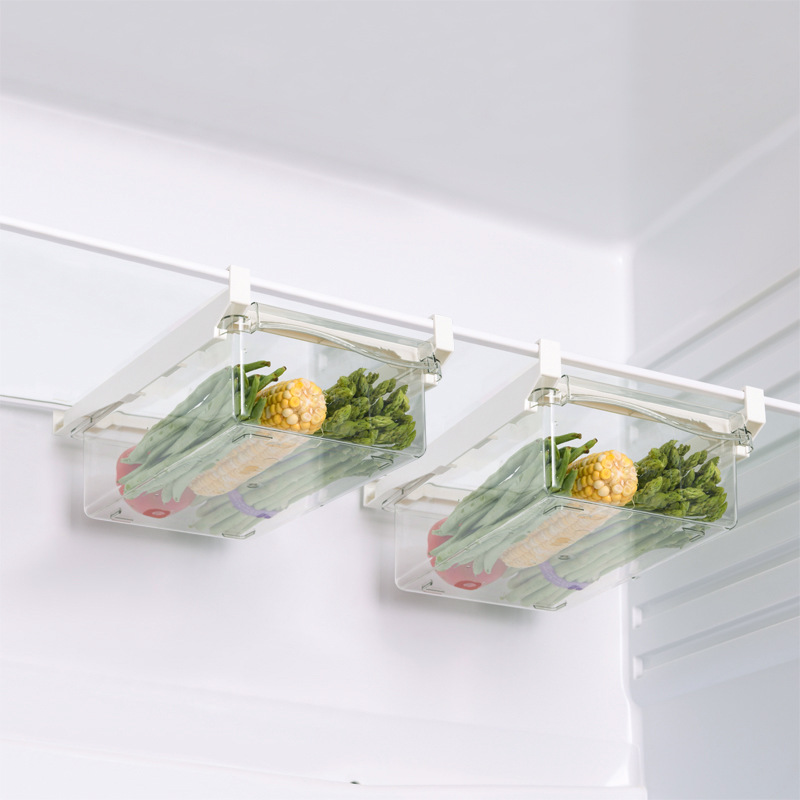 Refrigerator Egg Storage Box Drawer Food Fruit Storage Box Egg Rack Egg Carton Household Plastic Crisper