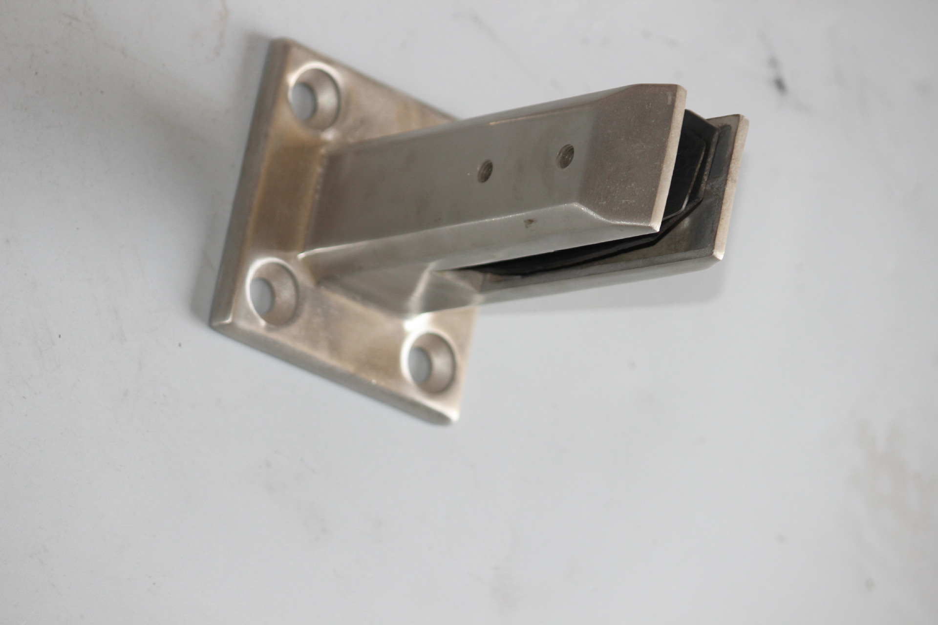 玻璃夹304不锈钢游泳池落地玻璃夹 阳台栏杆扶手立柱固定玻璃夹