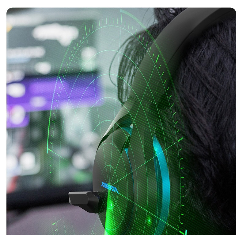 西伯利亚v22电脑头戴式耳机听声辩位电竞游戏和平精英7.1声道带麦