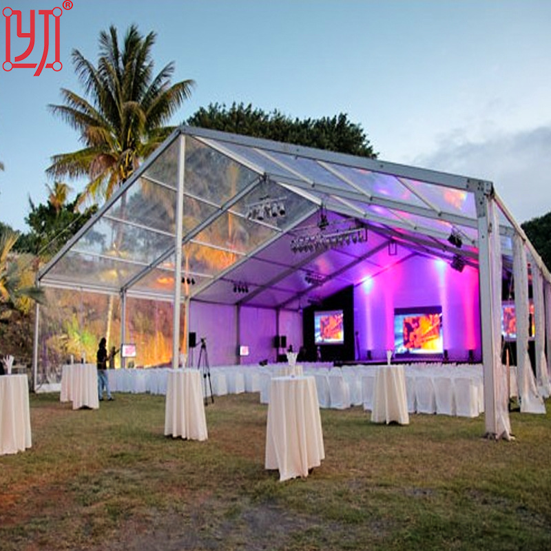 透明pvc 欧式铝合金篷房农家乐婚礼婚庆透明帐篷组合拼接星空篷房