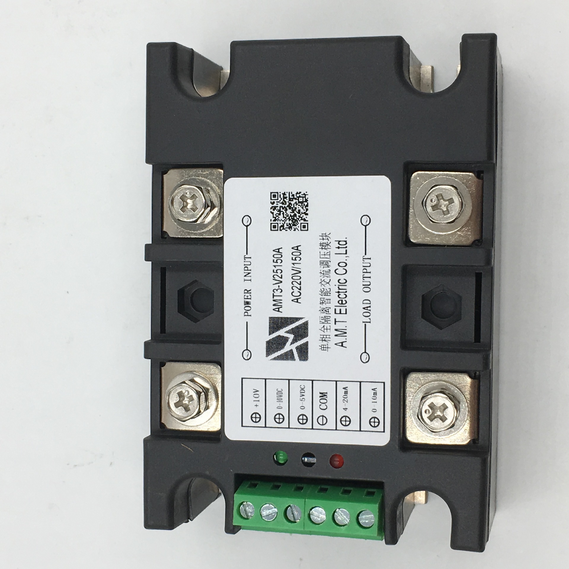 单相全隔离智能交流调压模块amt3-v25150a 固态调压器 电力调整器