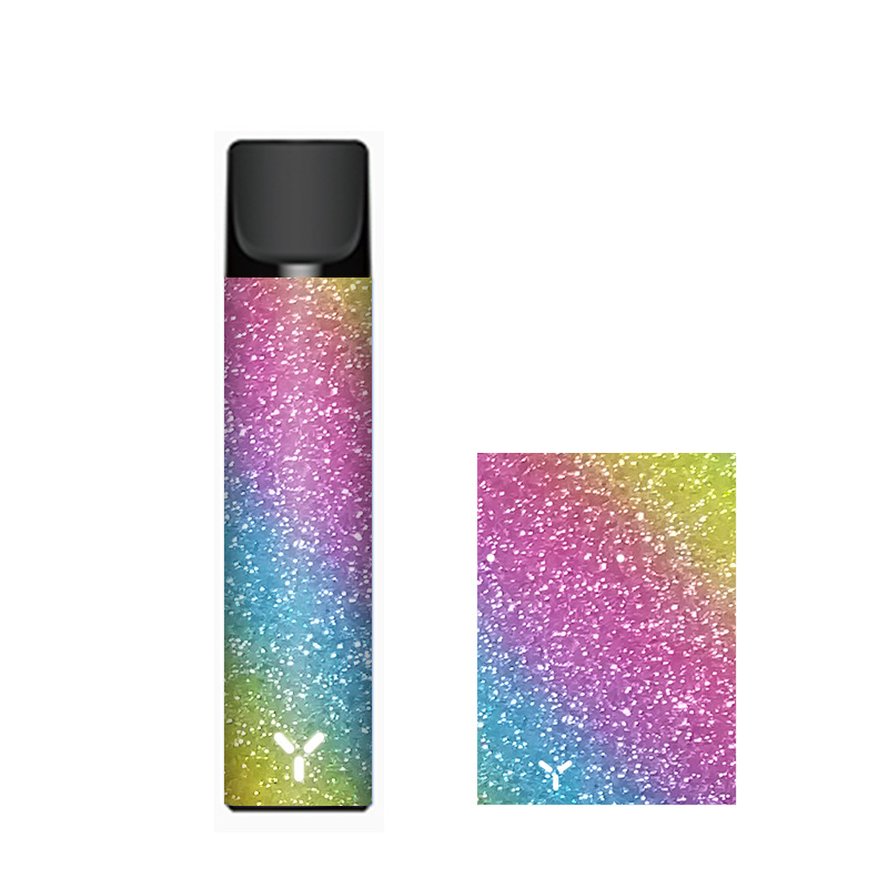 柚子yooz迷你贴纸mini闪粉闪钻保护贴保护套不干胶渐变色