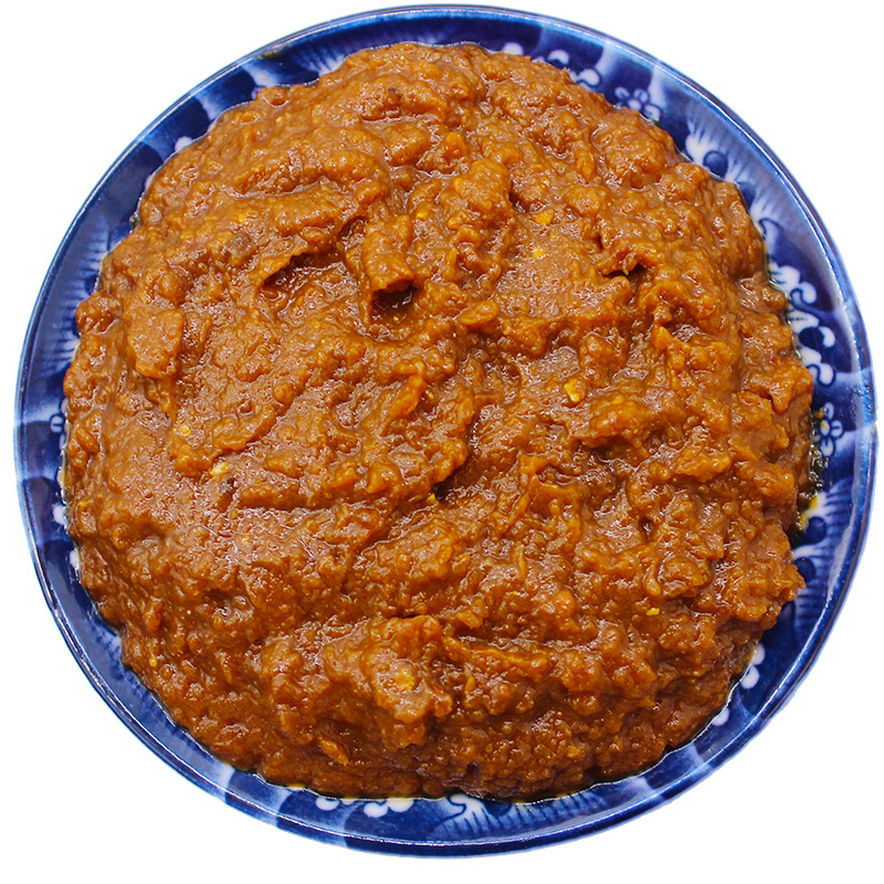 东北特产 营口大酱正粮石桥黄豆瓣酱东北农家大豆酱150g*10袋