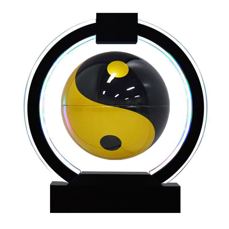 磁悬浮太极八卦球 悬浮旋转家居摆件 工厂销售 一件代发