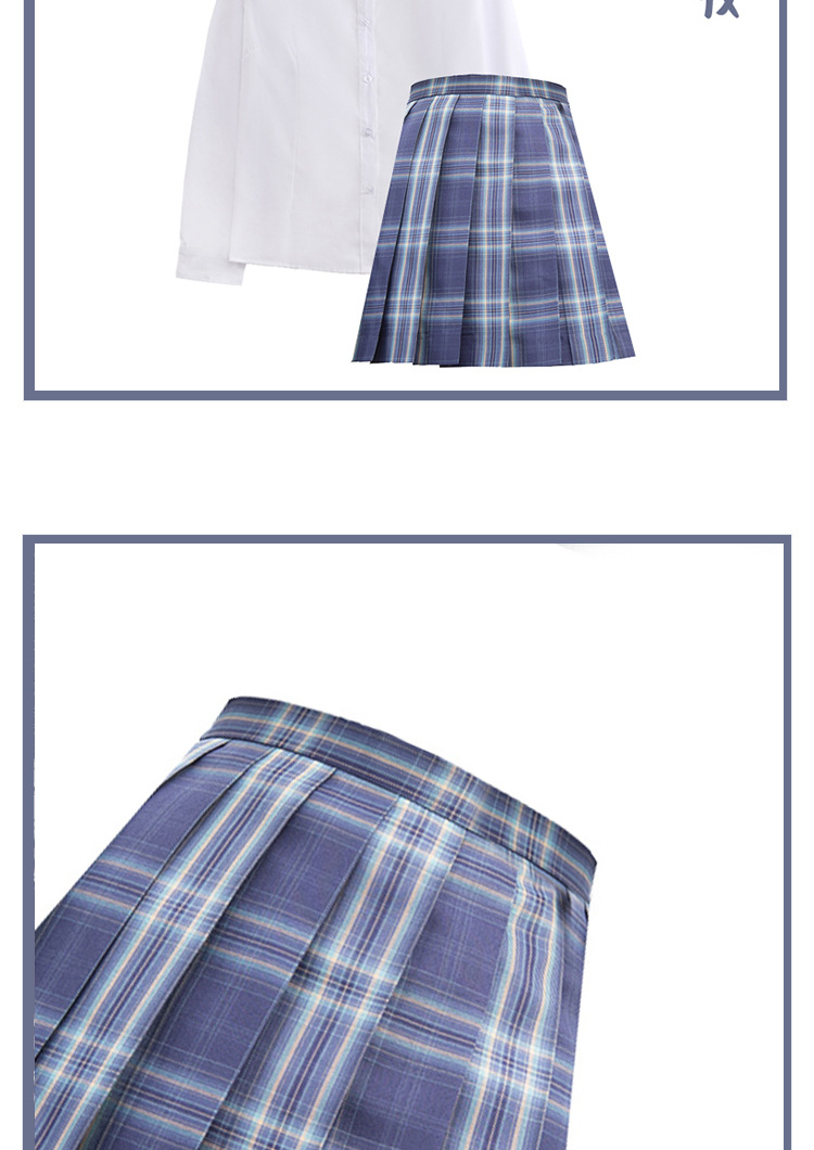 星象仪jk制服裙百褶裙学院风短裙日系软妹格子裙中学生高中生大学