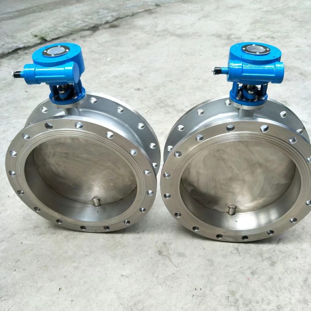 温州厂家生产不锈钢蝶阀 不锈钢法兰高温通风蝶阀