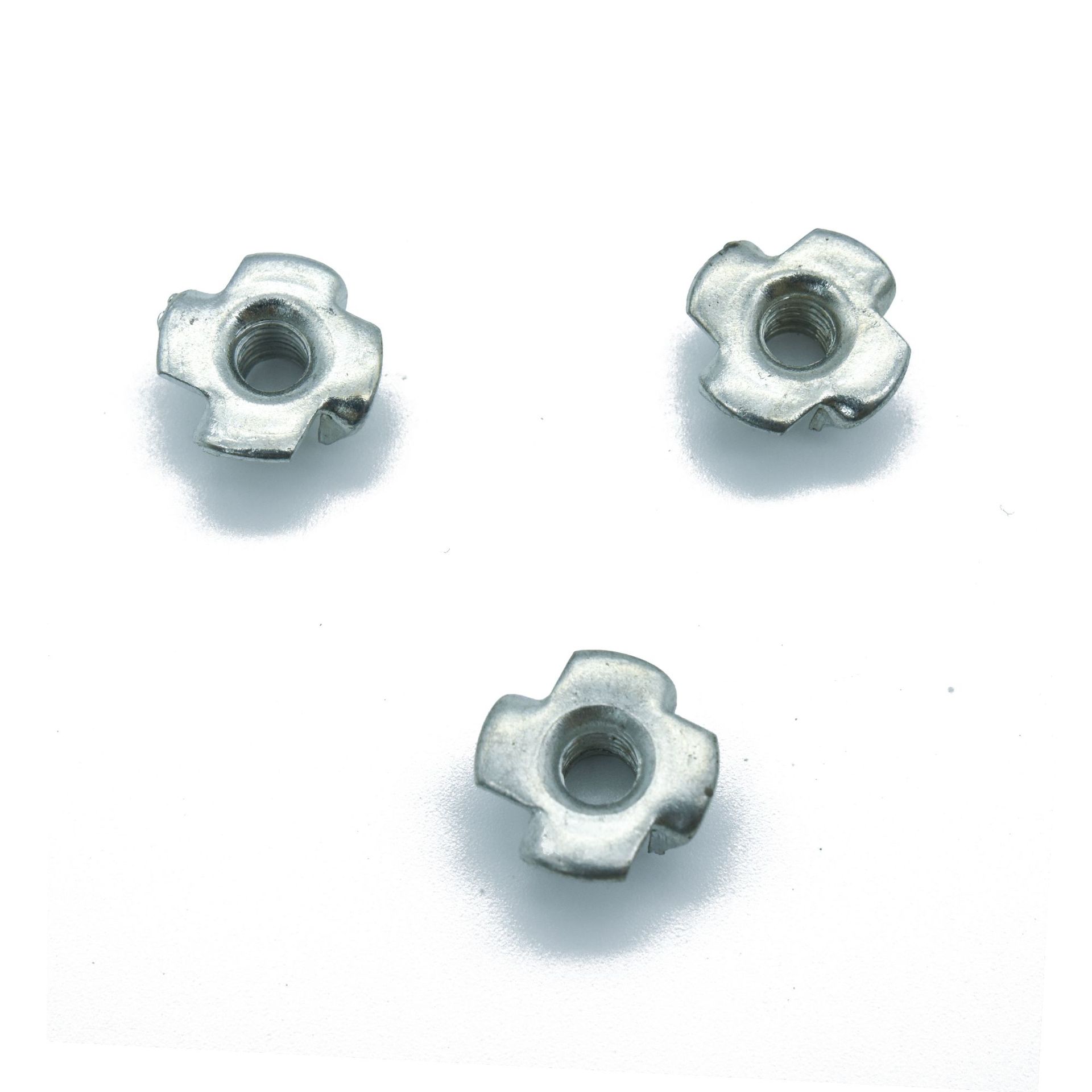 四爪螺母 倒刺倒钩四角螺帽钉 非标咨询 多规格紧固连接件