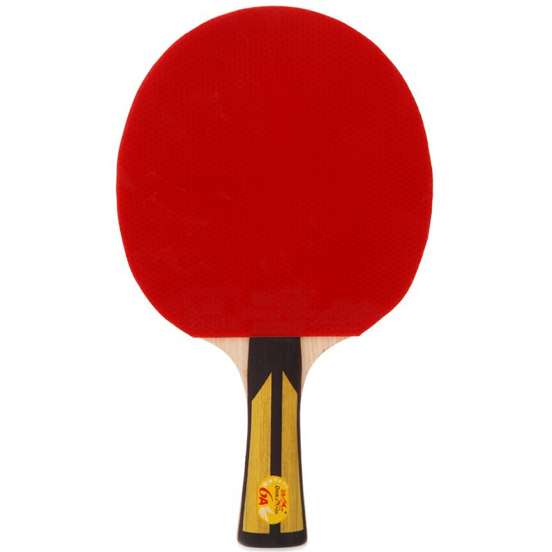 正品双鱼 六星乒乓球拍 直拍横拍 6a 纯木底板 乒乓板 乒乓球拍