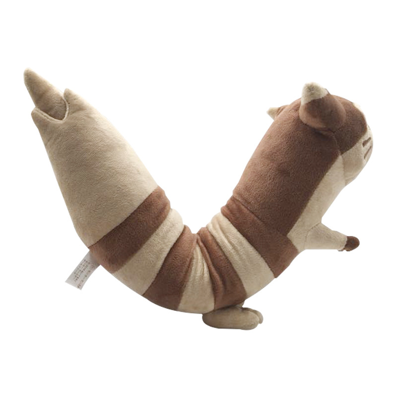 47cm 大号 棕色 长尾立鼠 大尾立 尾立 有骨架 可弯曲 毛绒公仔