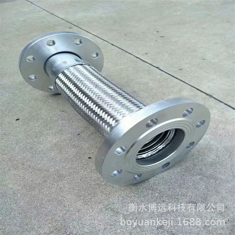 波纹衬四氟金属软管耐高压金属软管304不锈钢内衬波纹管