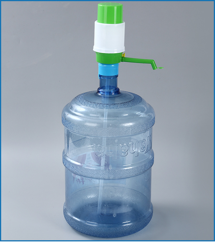 厂家批发手压式饮水器众维硬壳桶装水压水泵抽水器家居日用泵水器
