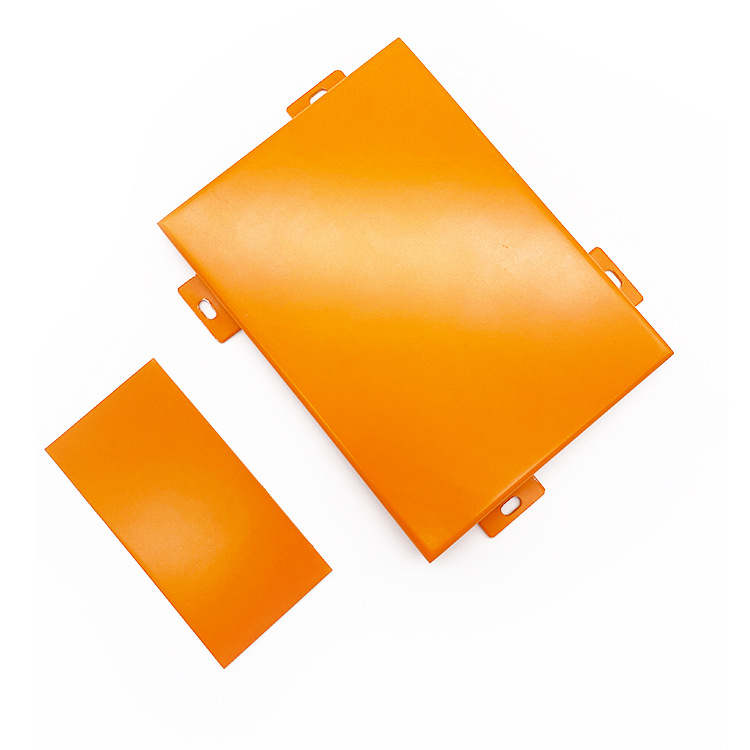 经典橙色铝单板 外墙金属铝合金板材厂家直销铝单板