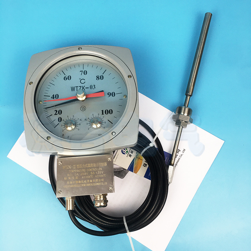 wtzk-02 wtzk-03型压力式温度指示控制器温度调节器温度计温控器