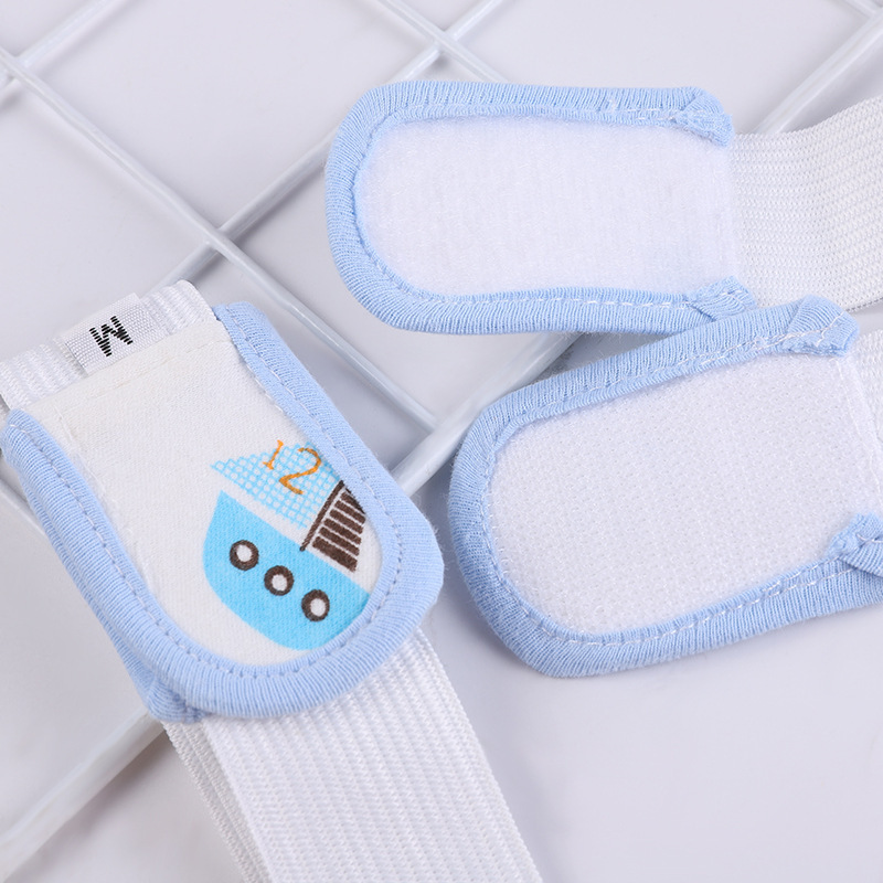 婴儿尿布固定带新生儿尿布带宝宝尿布扣绑纸尿片固定松紧带可调节