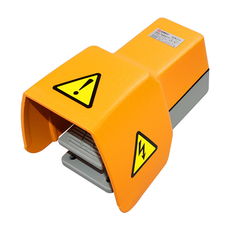 dhf-1rnxy11脚踏开关加厚tfs-502三面防护罩数控机械脚踩式控制