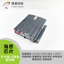 北京上海广州车载硬盘录像机远程监控1080p高清8路带4G GPS WIFI