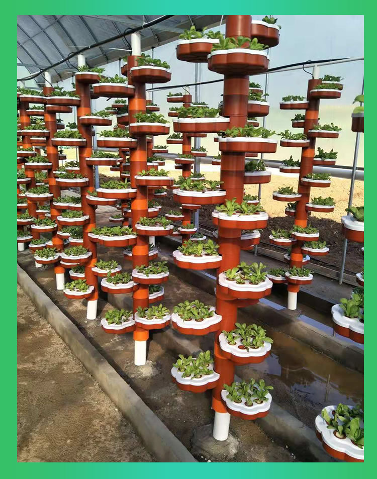 厂家供应 立体螺旋式无土栽培设备阳台家庭大棚智能水培种菜机