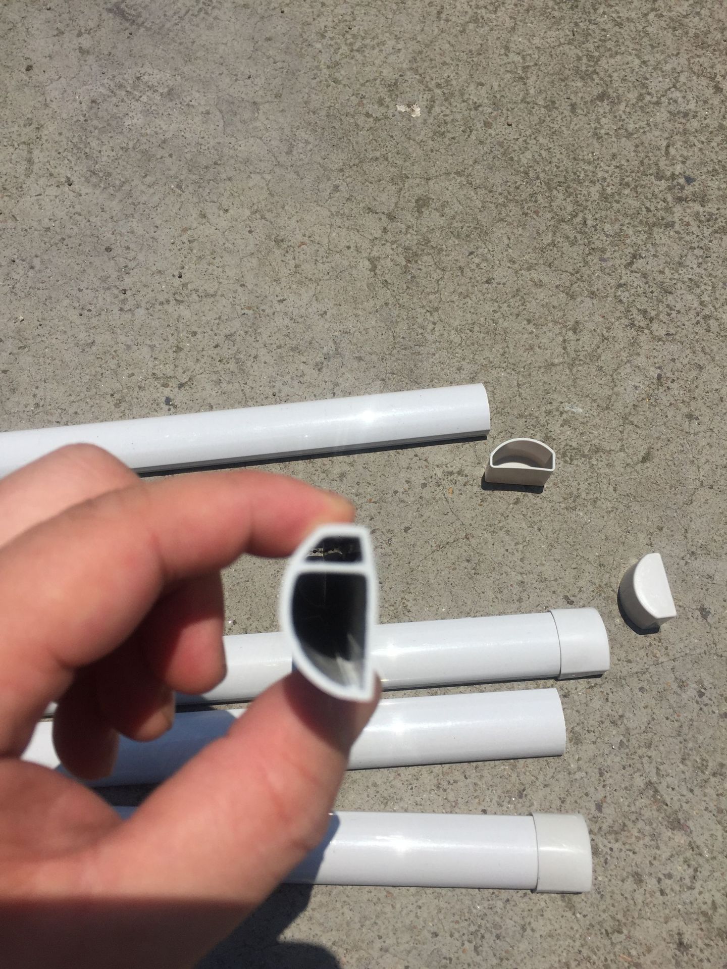 24成交0件直销批发塑料地图挂轴 超市商场影楼海报照片挂杆 灰色pvc