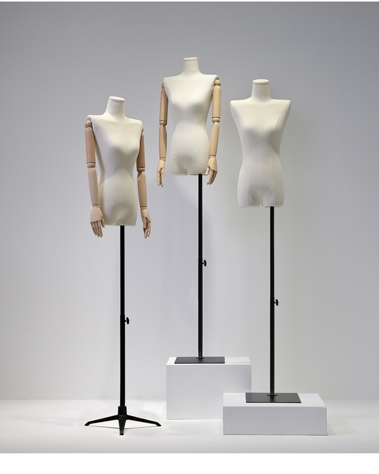 平肩膀平胸模特道具女全身人台韩版服装店模特架子橱窗展示假人台