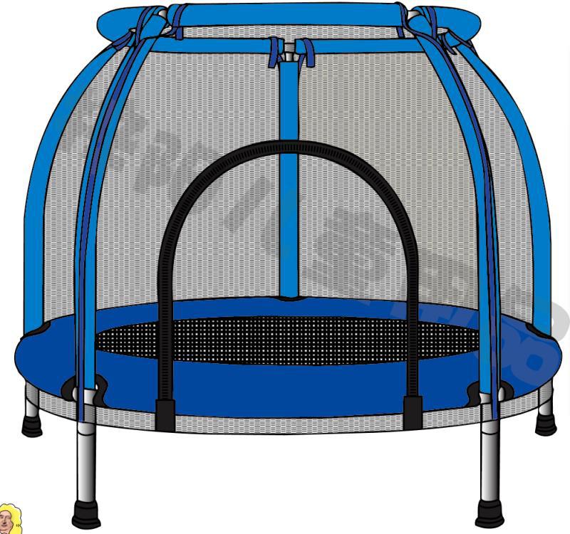 厂家家用室内儿童弹簧蹦蹦床带围网带护栏家庭跳跳床户外大型