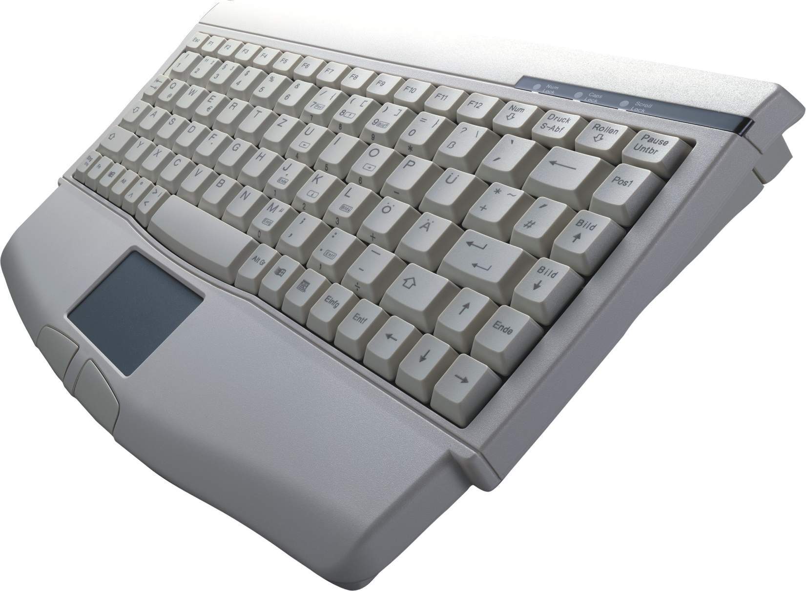 工业触摸ps2键盘 ack-540 touchpad抗干扰数控机柜工控机床房设备