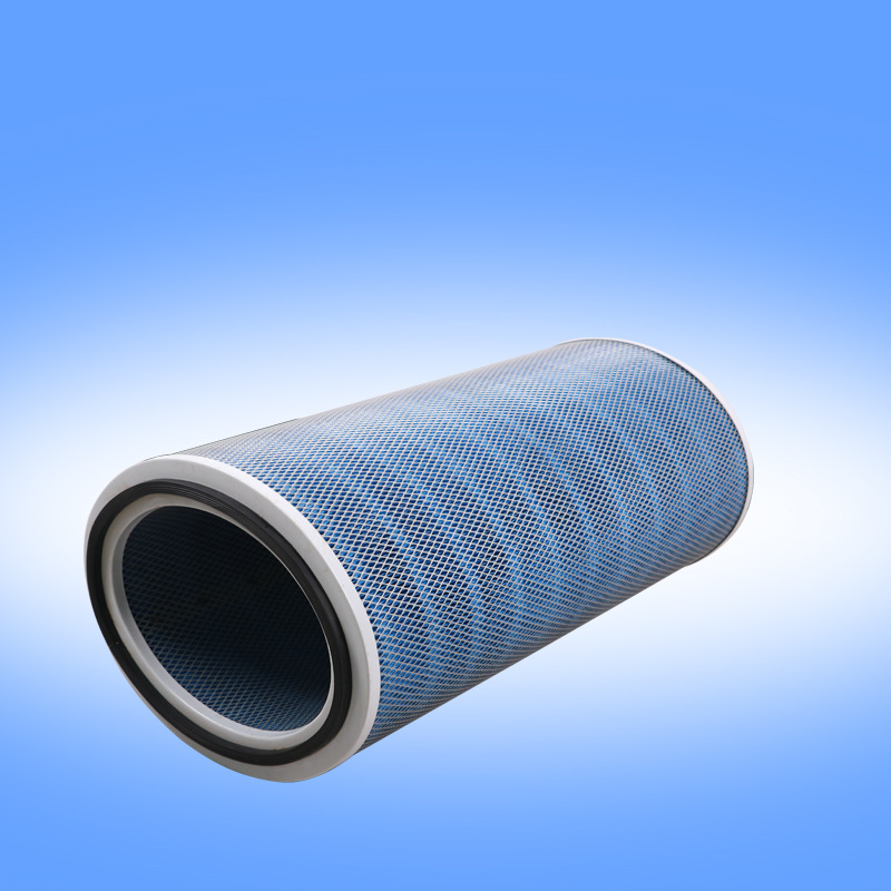 华冠 供应ptfe滤芯 除尘滤筒 覆膜滤芯 静电喷塑