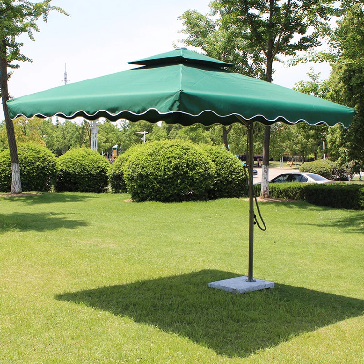 Pavilion Umbrella Sunshade Security Umbrella Roman Guard Community Property Platform Outdoor Sun Umbrella Terrace Garden Sun Umbrella