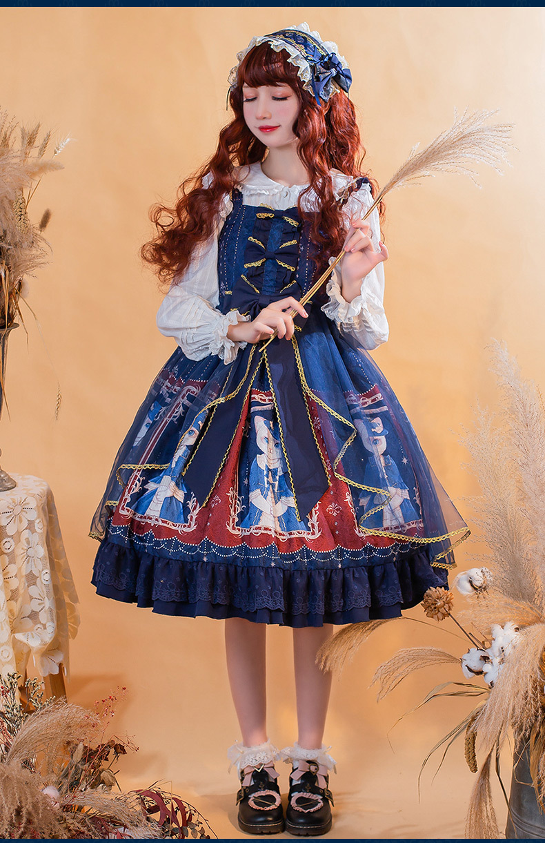 织锦园洋装原创洛丽塔连衣裙猫夫人jsk日常少女甜美lolita裙子