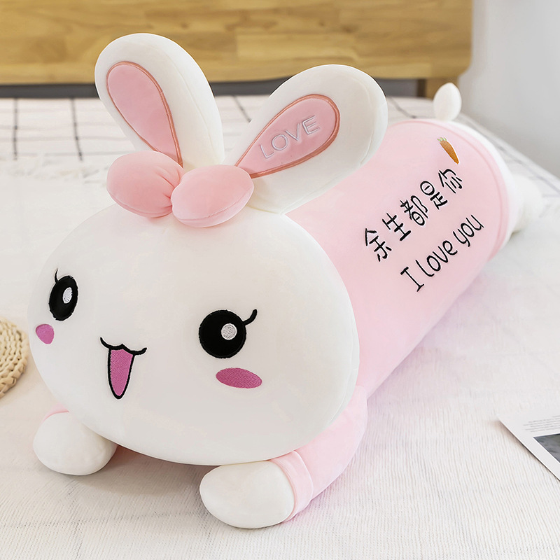 Couple Lying Rabbit Plush Toy Cute Rabbit Doll Pillow Car Long Doll Female Birthday Present